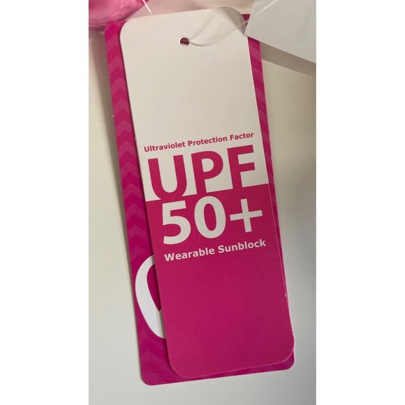 Barbie One Piece Pink Striped Swimsuit Girls Size 10 - Picture 7 of 10